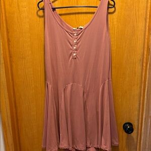 Sleeveless Mauve Dress